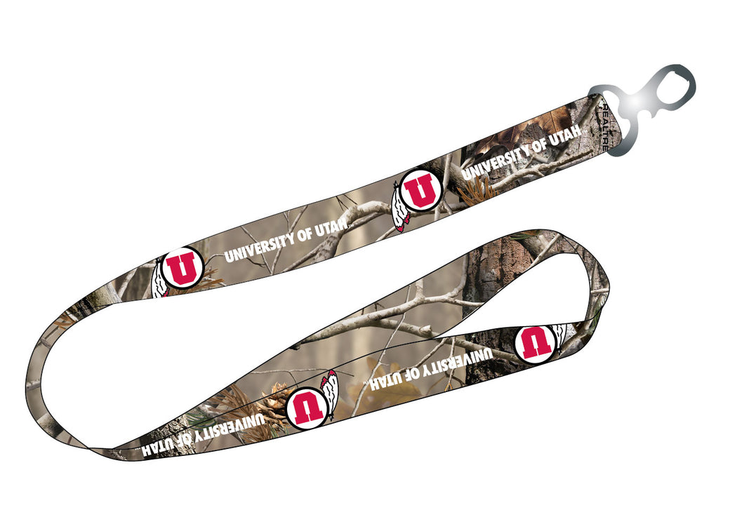 Ultimate Sports Fan Lanyard -  Utah Utes Spirit, Durable Polyester, Quick-Release Buckle & Heavy-Duty Clasp