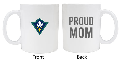 North Carolina Wilmington Seahawks Proud Mom Ceramic Coffee Mug - White (2 Pack)