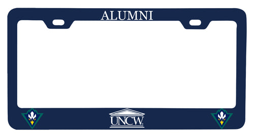 NCAA North Carolina Wilmington Seahawks Alumni License Plate Frame - Colorful Heavy Gauge Metal, Officially Licensed