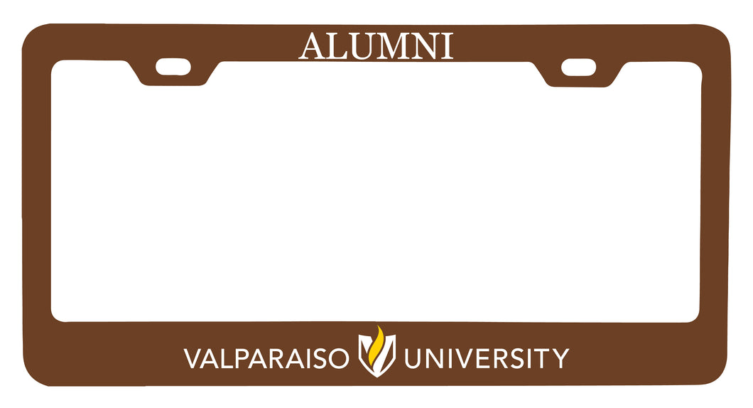 NCAA Valparaiso University Alumni License Plate Frame - Colorful Heavy Gauge Metal, Officially Licensed