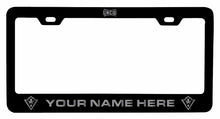 Load image into Gallery viewer, Customizable North Carolina Wilmington Seahawks NCAA Laser-Engraved Metal License Plate Frame - Personalized Car Accessory
