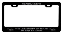 Load image into Gallery viewer, UTSA Road Runners NCAA Laser-Engraved Metal License Plate Frame - Choose Black or White Color
