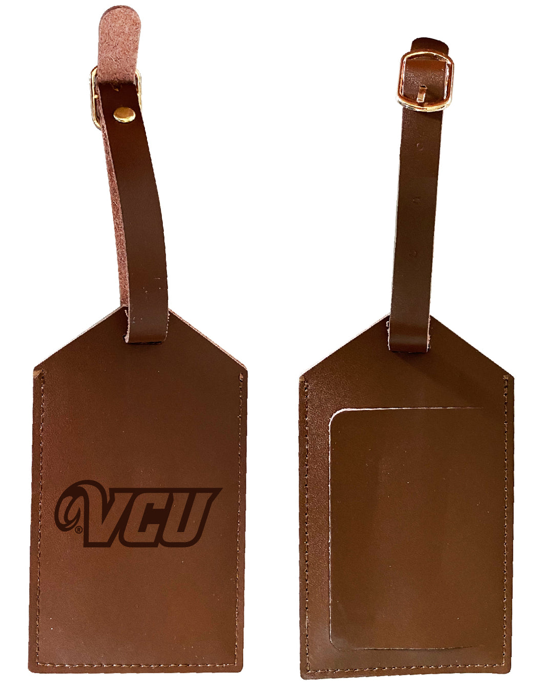 Elegant Villanova Wildcats NCAA Leather Luggage Tag with Engraved Logo