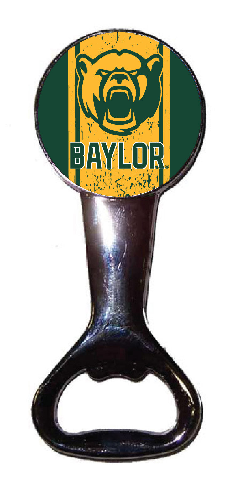 Baylor Bears Officially Licensed Magnetic Metal Bottle Opener - Tailgate & Kitchen Essential