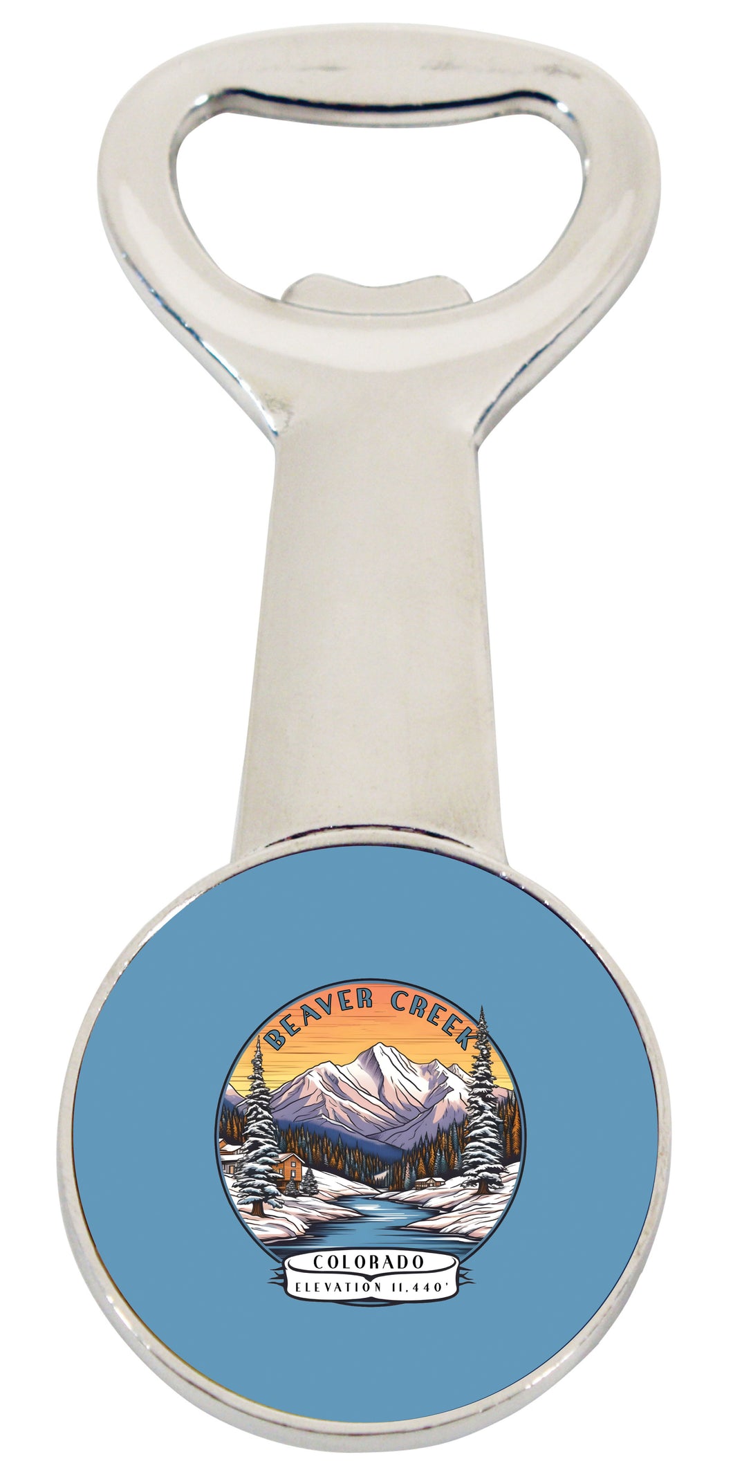 Beaver Creek Colorado Souvenir  Magnetic Bottle Opener