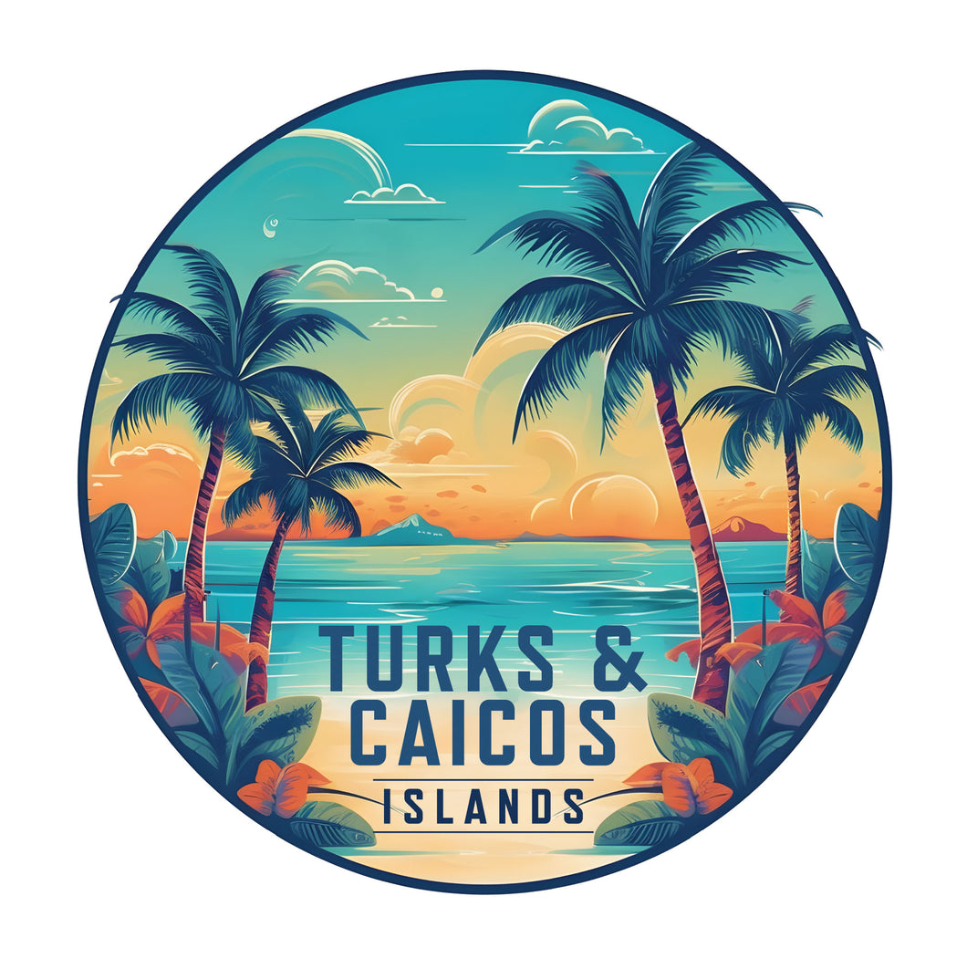 Turks And Caicos D Exclusive Destination Fridge Decor Magnet Featuring Gorgeous Design, perfect for home décor, gift or collector's item