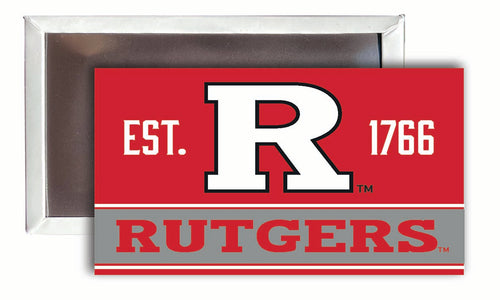 Rutgers Scarlet Knights  2x3-Inch NCAA Vibrant Collegiate Fridge Magnet - Multi-Surface Team Pride Accessory 4-Pack