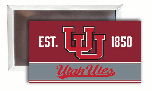 Utah Utes  2x3-Inch NCAA Vibrant Collegiate Fridge Magnet - Multi-Surface Team Pride Accessory 4-Pack