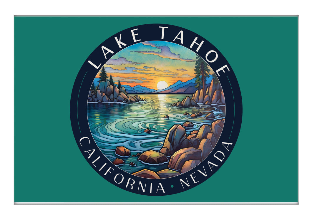 Lake Tahoe California C Souvenir 2x3-Inch Durable & Vibrant Decor Fridge Magnet