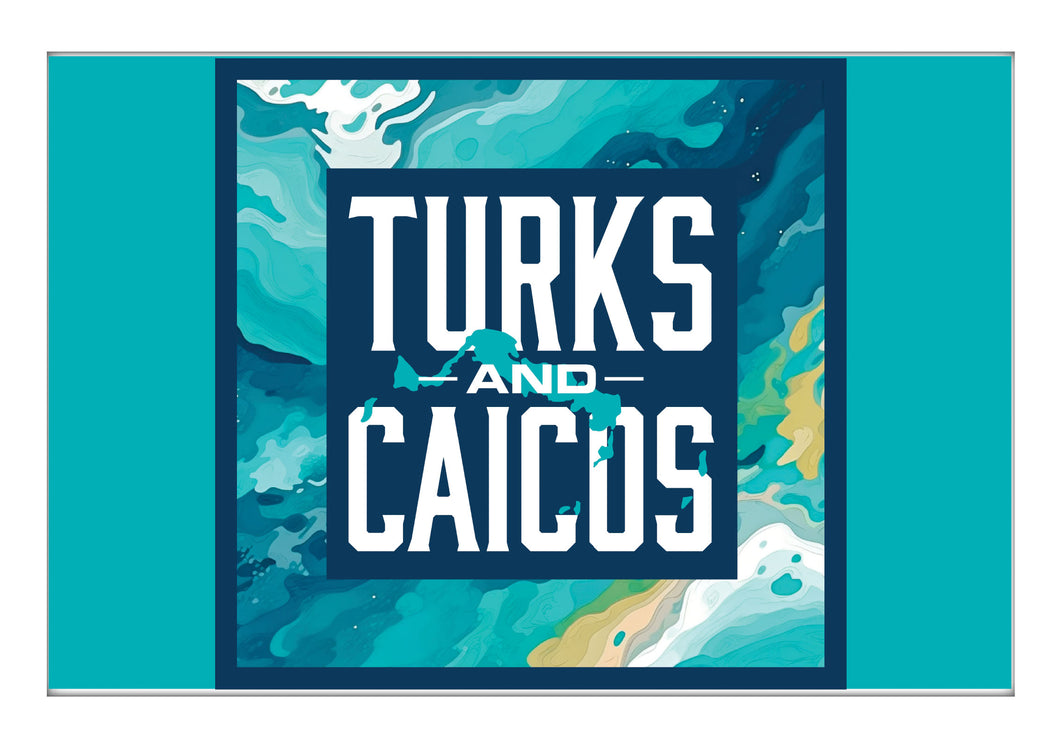 Turks And Caicos B Souvenir 2x3-Inch Durable & Vibrant Decor Fridge Magnet