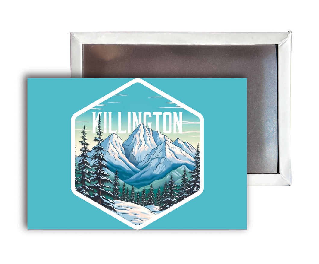 Killington Vermont C Souvenir Durable & Vibrant Decor Fridge Magnet 2.5