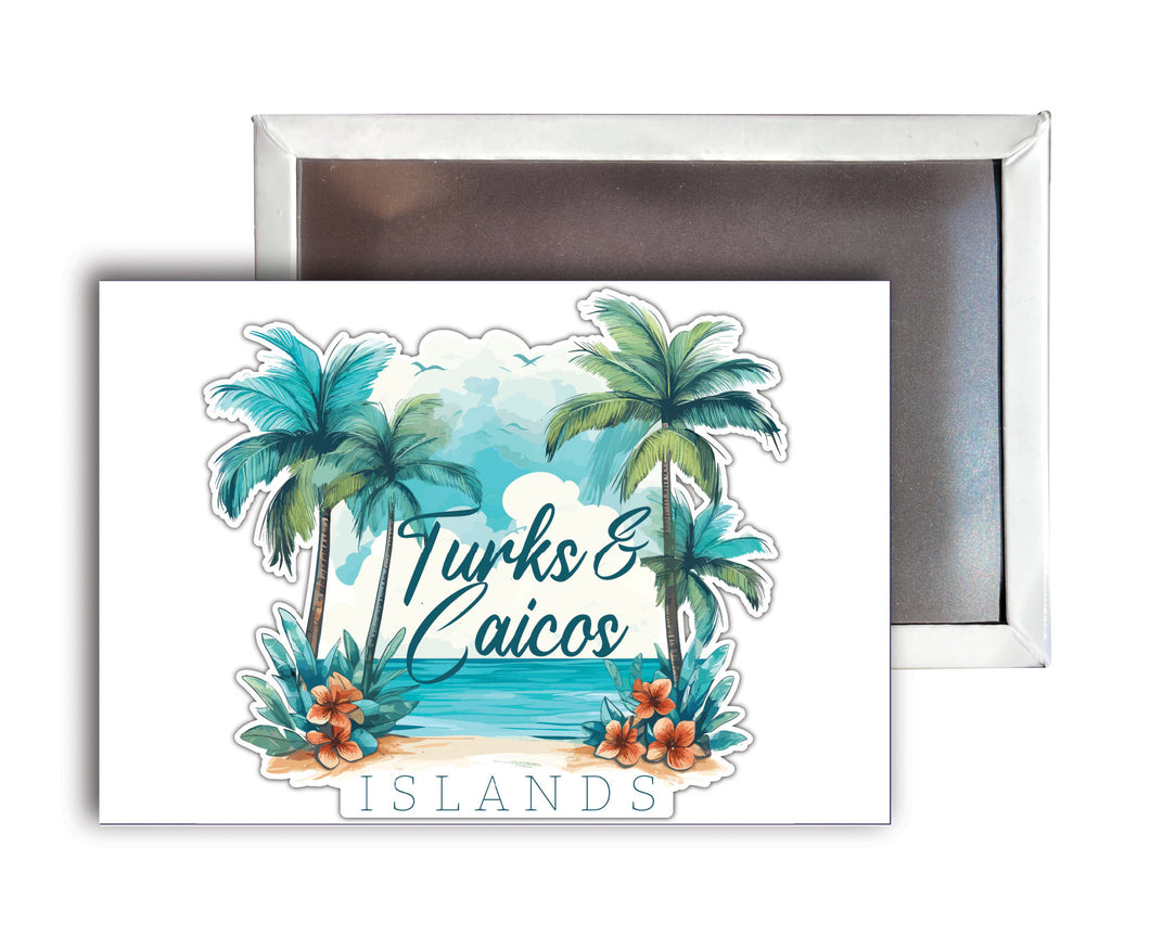 Turks And Caicos C Souvenir Durable & Vibrant Decor Fridge Magnet 2.5