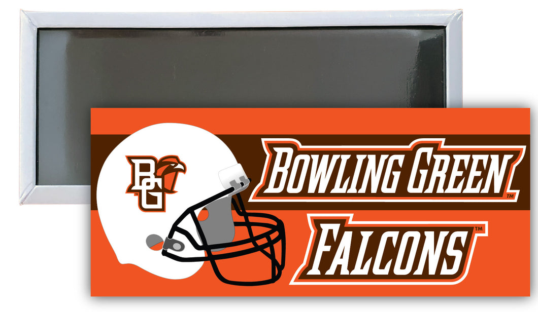 Bowling Green Falcons 4.75 x 2-Inch NCAA Vibrant Collegiate Fridge Magnet - Multi-Surface Team Pride Accessory Single Unit