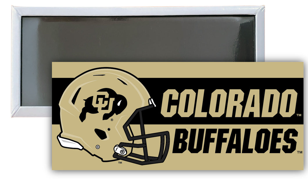 Colorado Buffaloes 4.75 x 2-Inch NCAA Vibrant Collegiate Fridge Magnet - Multi-Surface Team Pride Accessory Single Unit