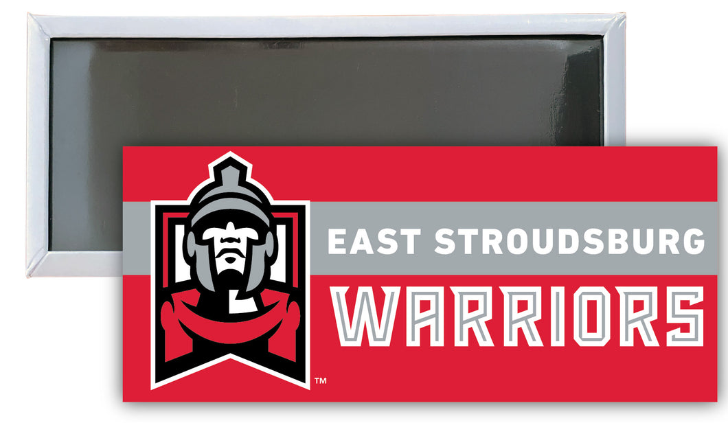 East Stroudsburg University 4.75 x 2-Inch NCAA Vibrant Collegiate Fridge Magnet - Multi-Surface Team Pride Accessory Single Unit