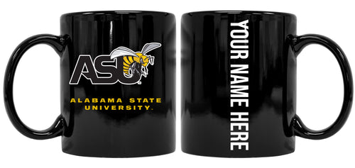 Personalized Alabama State University 8 oz Ceramic NCAA Mug with Your Name