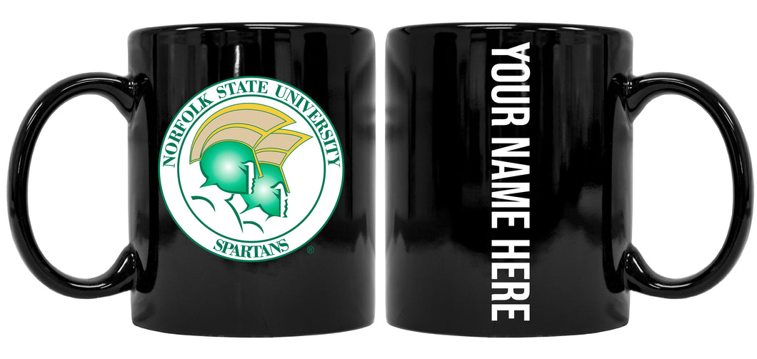 Personalized Norfolk State University 8 oz Ceramic NCAA Mug with Your Name