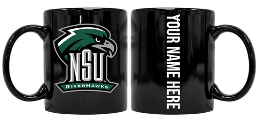 Personalized Northeastern State University Riverhawks 8 oz Ceramic NCAA Mug with Your Name