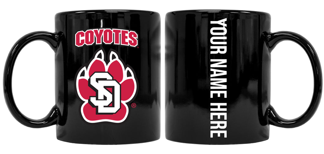 Personalized South Dakota Coyotes 8 oz Ceramic NCAA Mug with Your Name