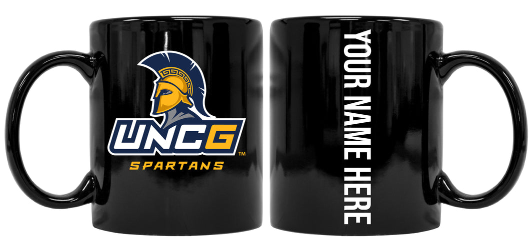 Personalized North Carolina Greensboro Spartans 8 oz Ceramic NCAA Mug with Your Name