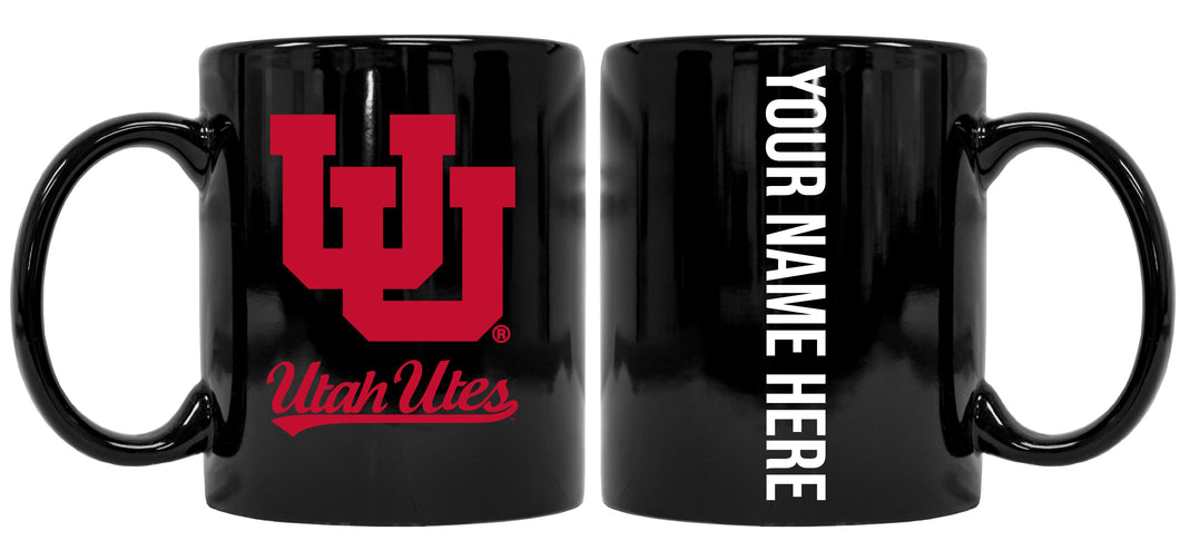 Personalized Utah Utes 8 oz Ceramic NCAA Mug with Your Name