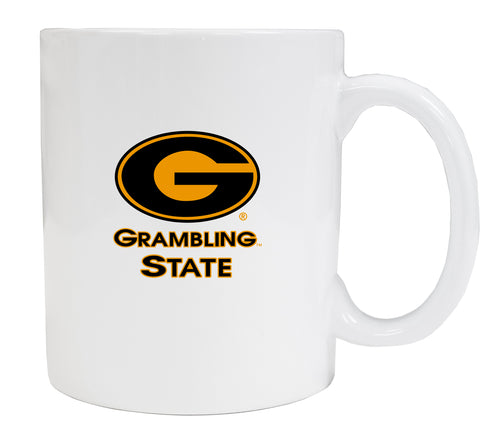 Grambling University Tigers White Ceramic NCAA Fan Mug (White)