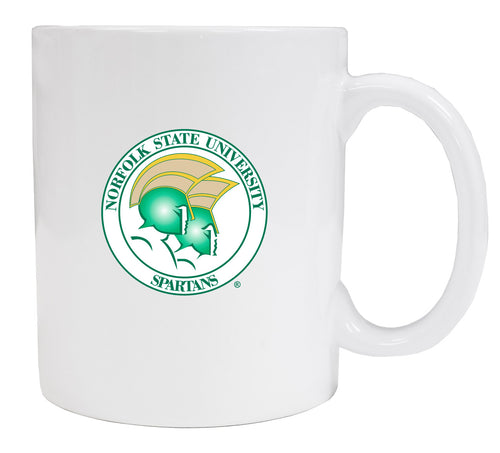 Norfolk State University White Ceramic Coffee NCAA Fan Mug 2-Pack (White)