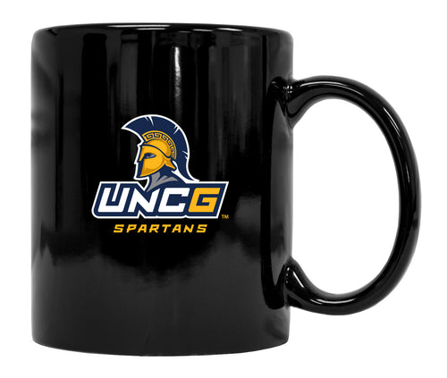 North Carolina Greensboro Spartans Black Ceramic Coffee NCAA Fan Mug 2-Pack (Black)