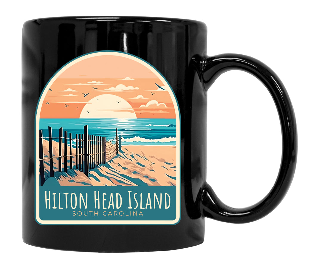 Hilton Head Island Souvenir  12 oz Ceramic Coffee Mug White