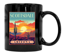 Load image into Gallery viewer, Scottsdale Arizona Souvenir  12 oz Ceramic Coffee Mug Black
