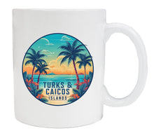 Load image into Gallery viewer, Turks And Caicos Souvenir  12 oz Ceramic Coffee Mug Black
