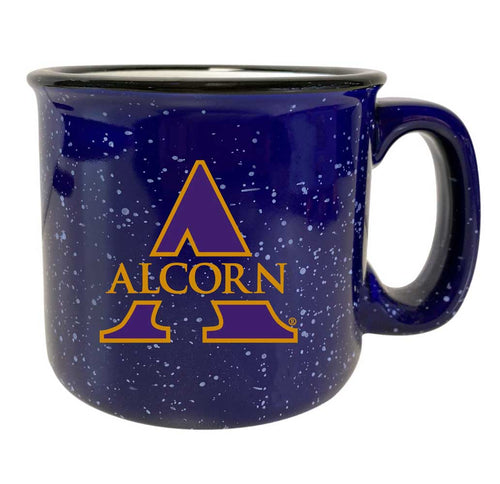 Alcorn State Braves Speckled Ceramic Camper Coffee Mug - Choose Your Color