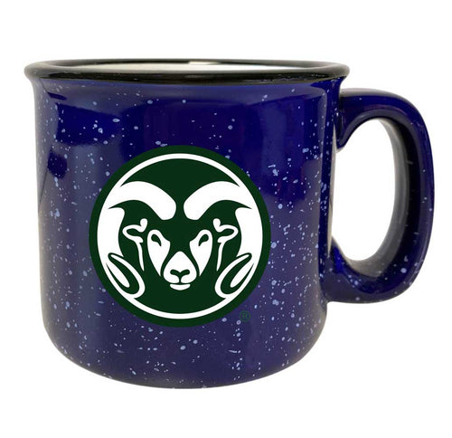 Colorado State Rams Speckled Ceramic Camper Coffee Mug - Choose Your Color