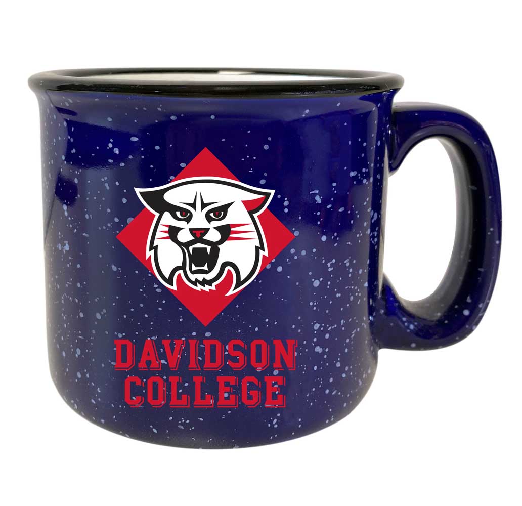 Davidson College Speckled Ceramic Camper Coffee Mug - Choose Your Color