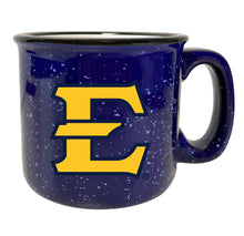 Load image into Gallery viewer, East Tennessee State University Speckled Ceramic Camper Coffee Mug - Choose Your Color
