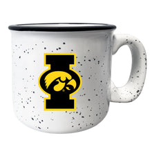 Load image into Gallery viewer, Iowa Hawkeyes Speckled Ceramic Camper Coffee Mug - Choose Your Color
