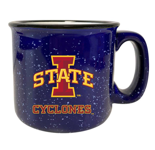 Iowa State Cyclones Speckled Ceramic Camper Coffee Mug - Choose Your Color