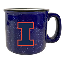 Load image into Gallery viewer, Illinois Fighting Illini Speckled Ceramic Camper Coffee Mug (Choose Your Color).
