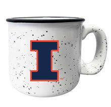 Load image into Gallery viewer, Illinois Fighting Illini Speckled Ceramic Camper Coffee Mug (Choose Your Color).
