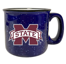 Load image into Gallery viewer, Mississippi State Bulldogs Speckled Ceramic Camper Coffee Mug - Choose Your Color
