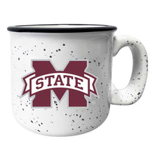 Load image into Gallery viewer, Mississippi State Bulldogs Speckled Ceramic Camper Coffee Mug - Choose Your Color
