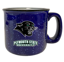 Load image into Gallery viewer, Plymouth State University Speckled Ceramic Camper Coffee Mug - Choose Your Color
