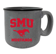 Load image into Gallery viewer, Southern Methodist University Speckled Ceramic Camper Coffee Mug - Choose Your Color
