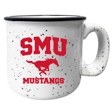 Load image into Gallery viewer, Southern Methodist University Speckled Ceramic Camper Coffee Mug - Choose Your Color
