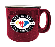 Load image into Gallery viewer, NASCAR 75 Year Anniversary Officially Licensed Ceramic Camper Mug 16oz
