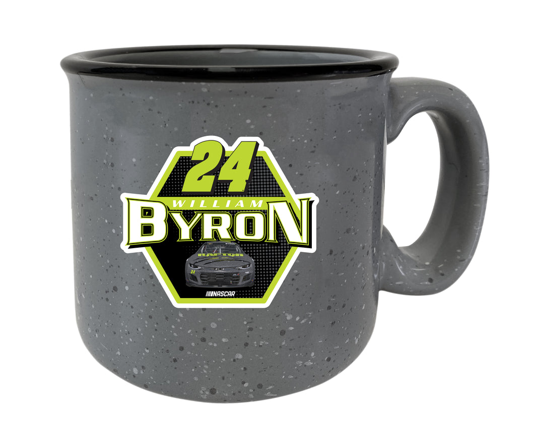 #24 William Byron Raptor Ceramic Coffee Mug