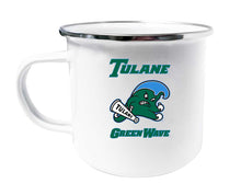 Load image into Gallery viewer, Tulane University Green Wave NCAA Tin Camper Coffee Mug - Choose Your Color
