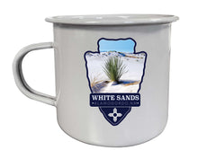 Load image into Gallery viewer, White Sands Alamogordo New Mexico 16 oz Gray Tin Camper Mug Choice of Design
