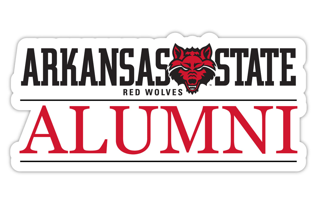 Arkansas State 4-Inch Alumni NCAA Vinyl Sticker - Durable School Spirit Decal