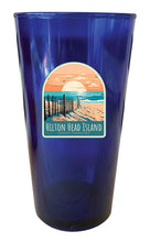 Load image into Gallery viewer, Hilton Head Island Souvenir Plastic 16 oz pint Green
